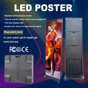 led poster